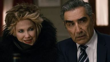 Eugene Levy and Catherine O'Hara in Schitt's Creek. Pic: CBC